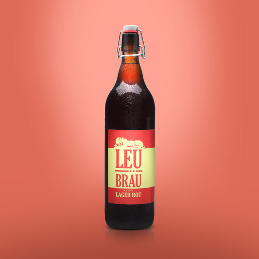 Leu Bräu | Lager Rot | 100cl Flasche